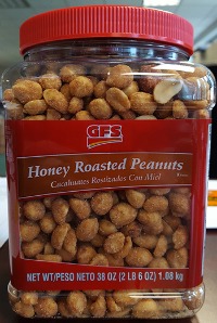 honey roasted peanut recall
