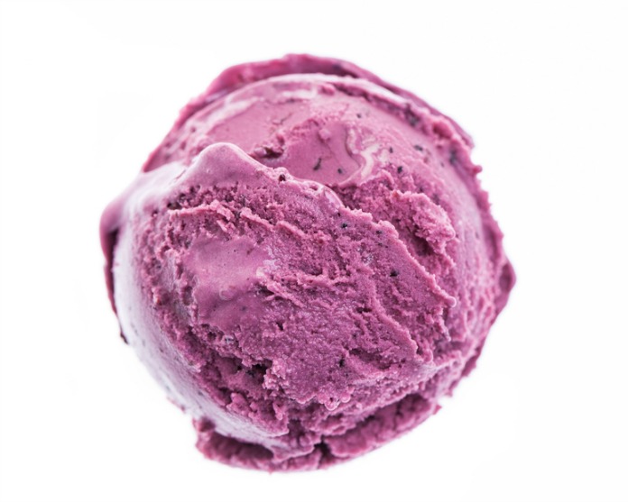 Blueberry, ice, food, blue, purple, background, ball, white, blueberries, ice cream, sherbet, ice ball, round, fruity, fruit pieces, dark red, a frosty real, optional, isolated, ice-cream, icecream, violet, fruit, blueberry ice cream, of, top, top view birds eye view, single, alone, real, sweet, scoop, species, kind, flavor