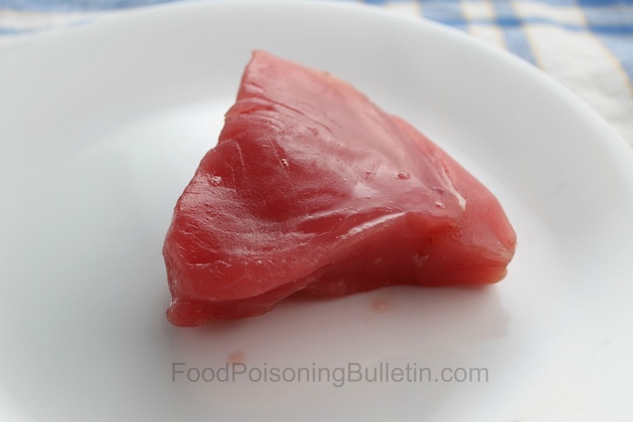 Salmonella paratyphi outbreak raw tuna