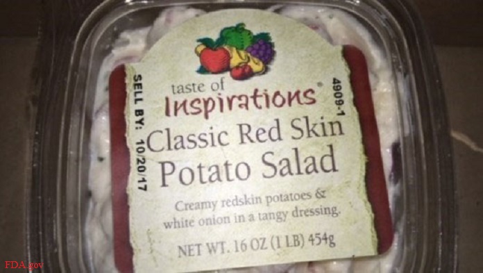 Potato Salad recall for undeclared egg