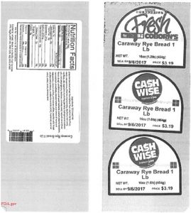 Coborn's rye bread recall