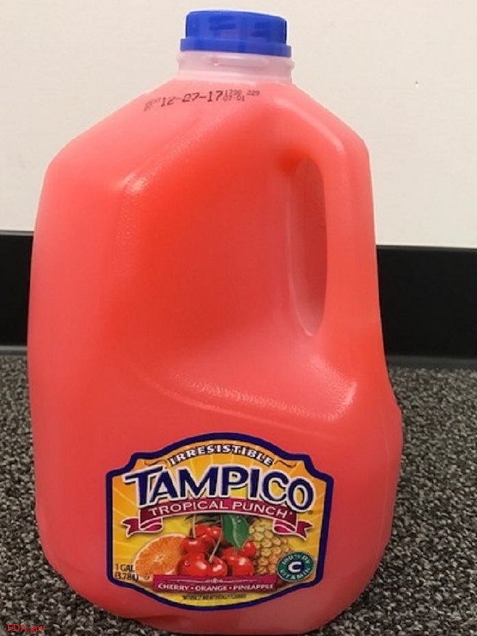 Tropical Punch recalled for undeclared milk