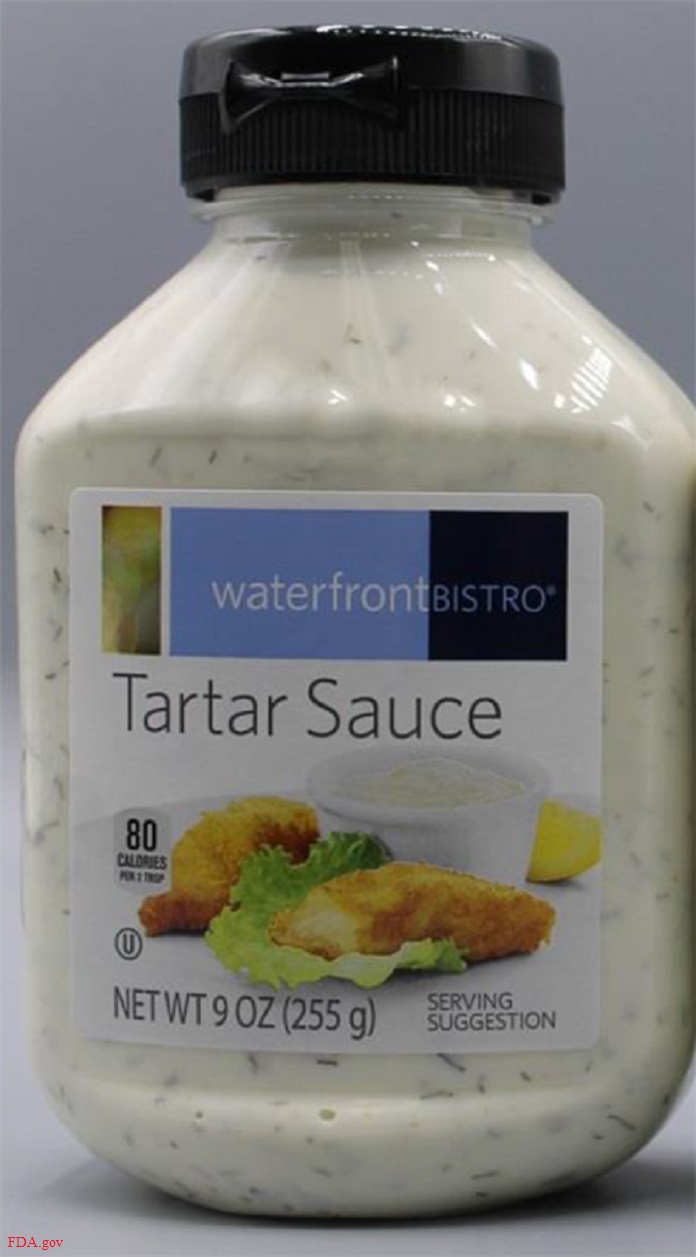Waterfront Bistro Tartar Sauce Recall